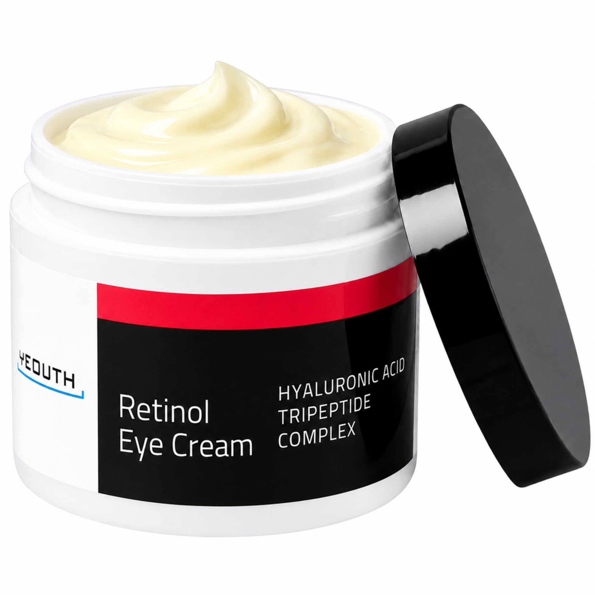 YEOUTH Rétinol Creme Soins Pour le Visage, Crème Visage Rétinol avec Acide Hyaluronique et Thé Vert, Hydratant Soin de Nuit Pour une Apparence Plus Lisse 60g