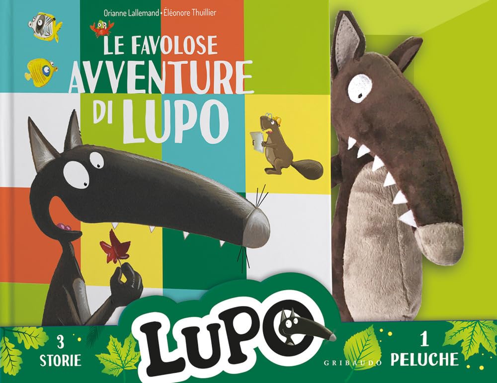 Le Favolose Avventure Di Lupo. Amico Lupo. Ediz. Illustrata. Con Peluche Lupo - 4