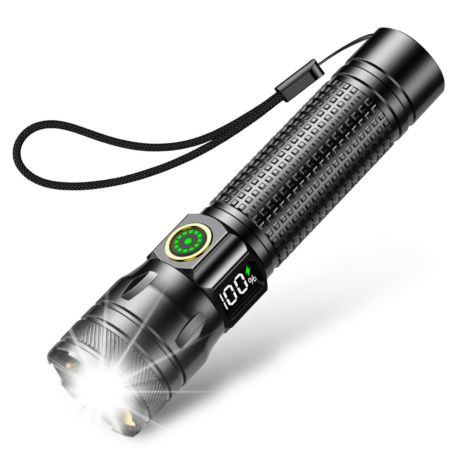 GEARLITE Lampe Torche Led Ultra Puissante, Tactique Lampe de Poche