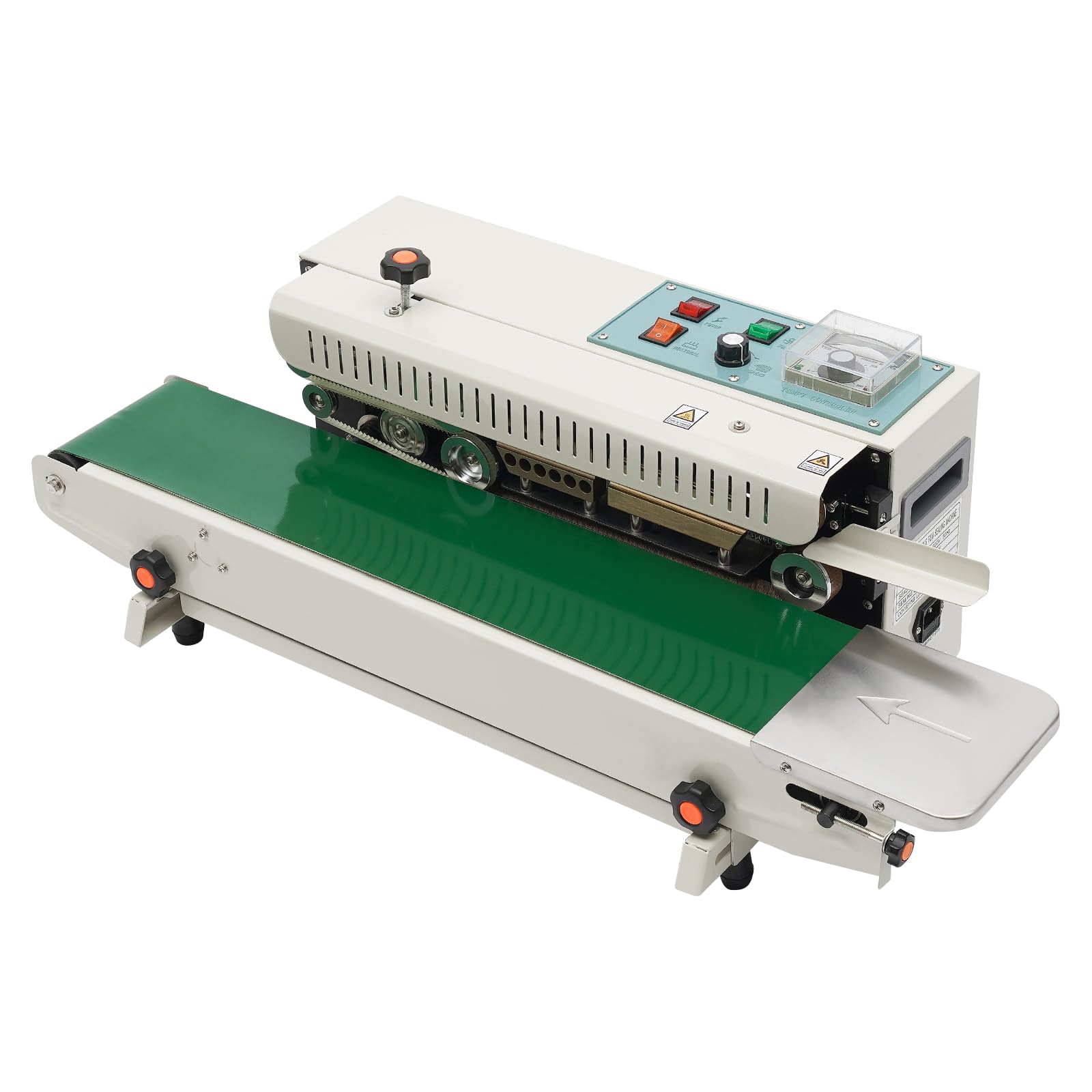 Máquina de sellado automático de 500 W, 220 V, dispositivo de sellado continuo para bolsas de plástico