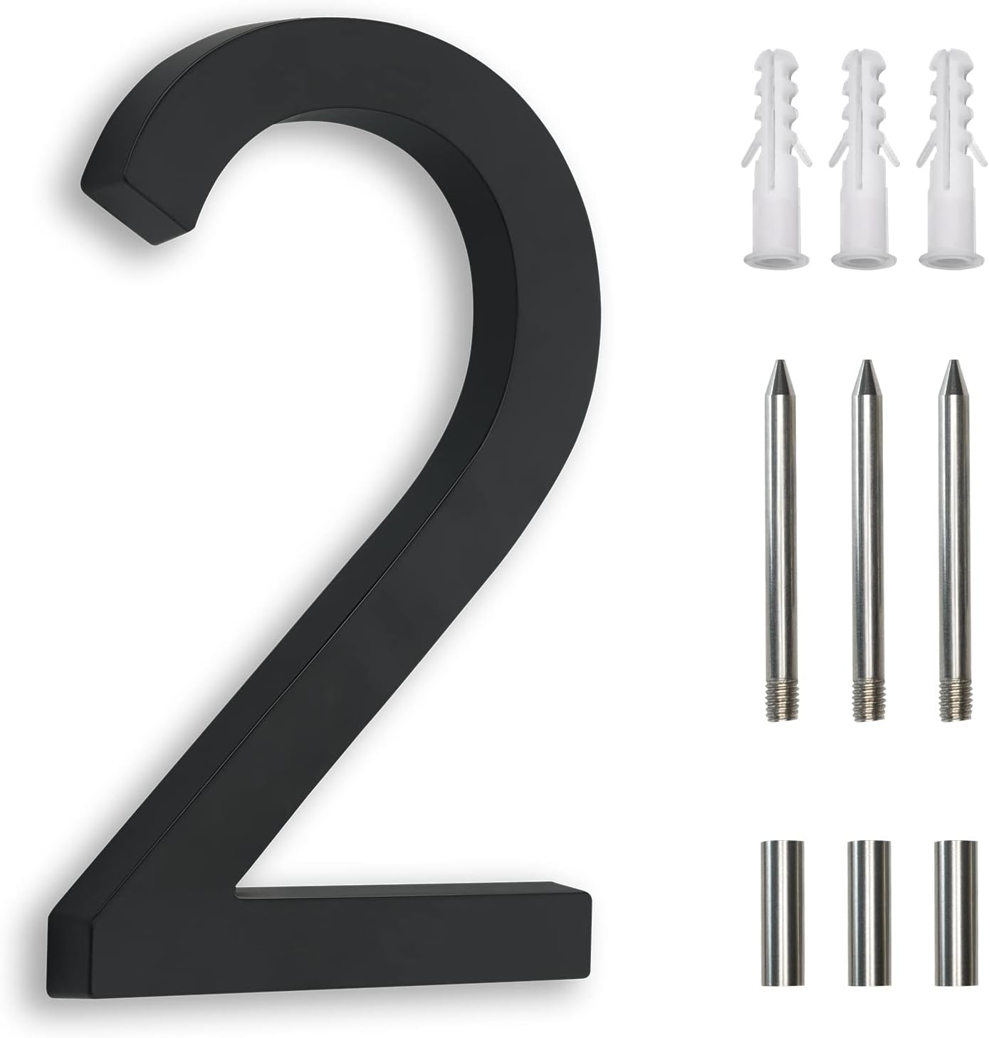 Amazon.com: 7 Inch Address Numbers for Houses, Modern House Numbers for ...
