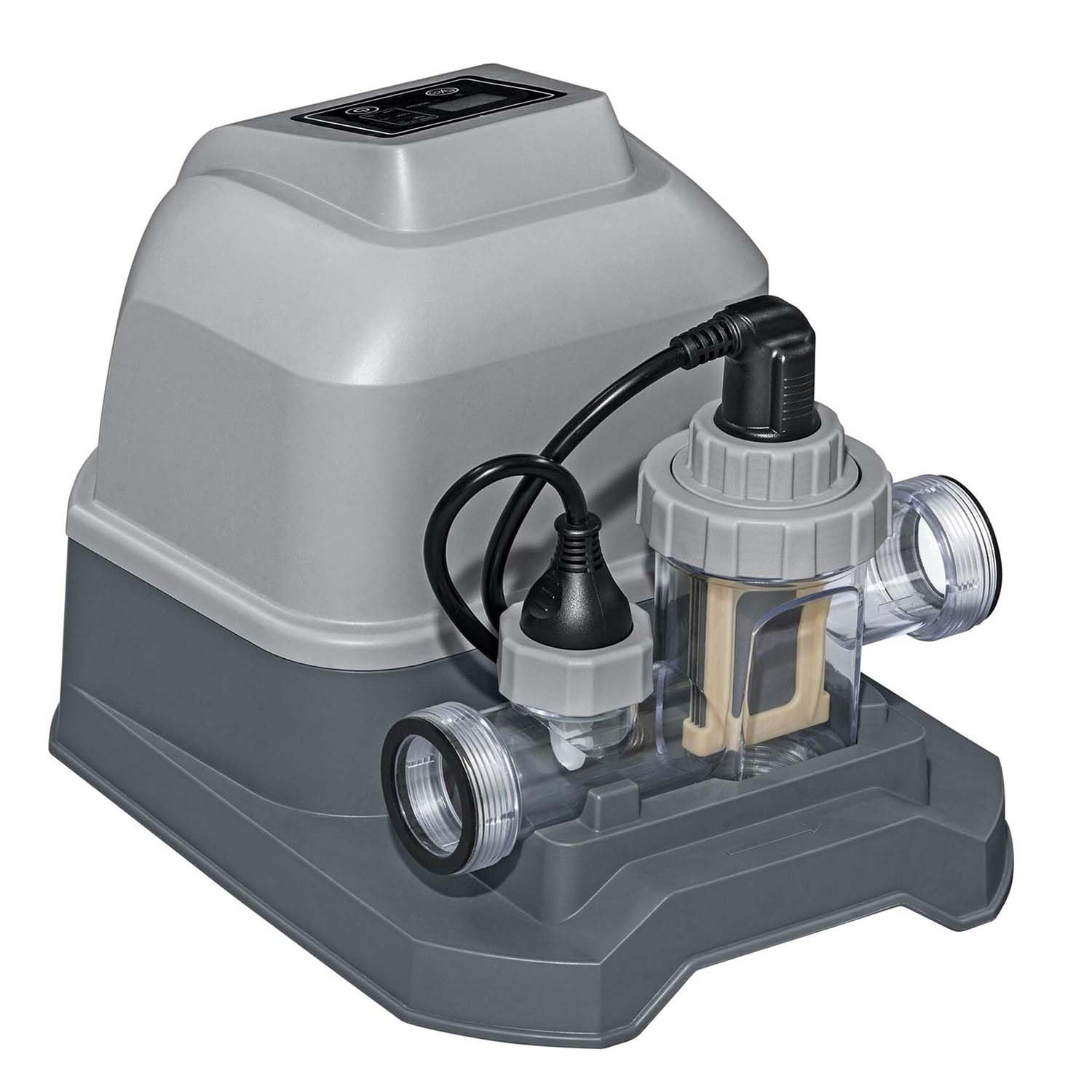 Bestway 58678-7 Cloratore al Sale Hydrogenic 6 G/H, Grigio