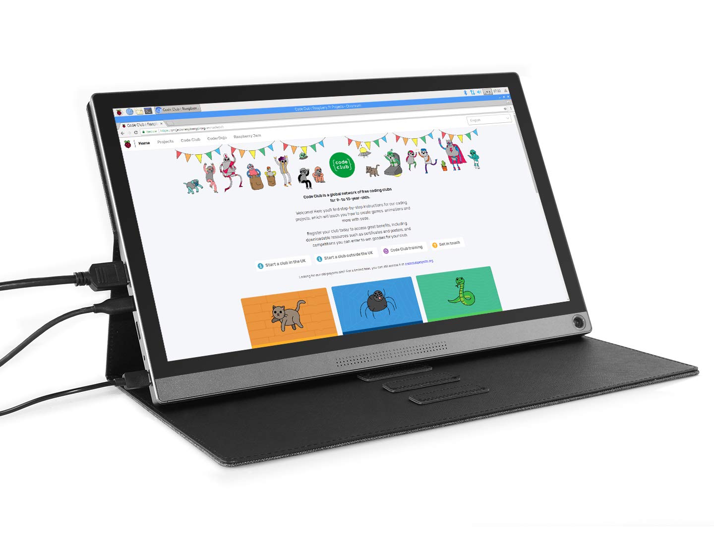 Amazon | Waveshare 保護ケース 15.6インチ FHDモニター用 フォリオ