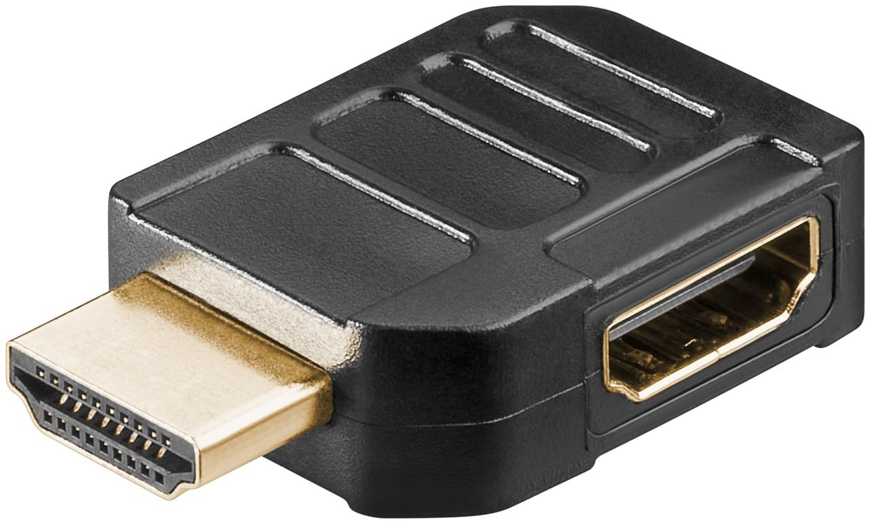 zdyCGTie adattatore sdoppiatore RCA, 90 gradi ad angolo retto da RCA