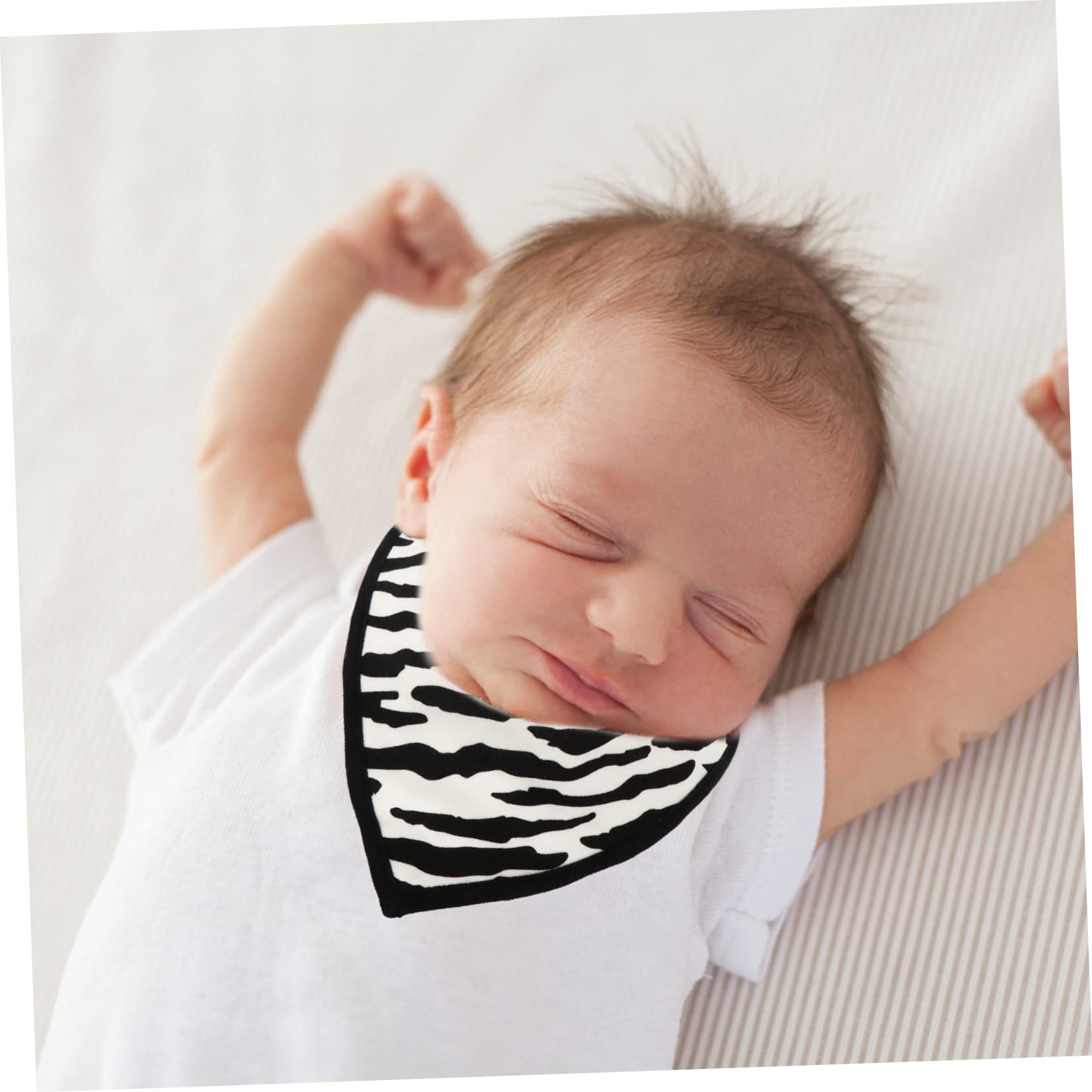 VICASKY 9piezas Baberos Bandana Para Bebés Baberos Impermeables De Algodón Para Alimentación y Saliva Toallas Para Recién Nacidos y Niño Niña Pequeños Ajustables y Cómodos