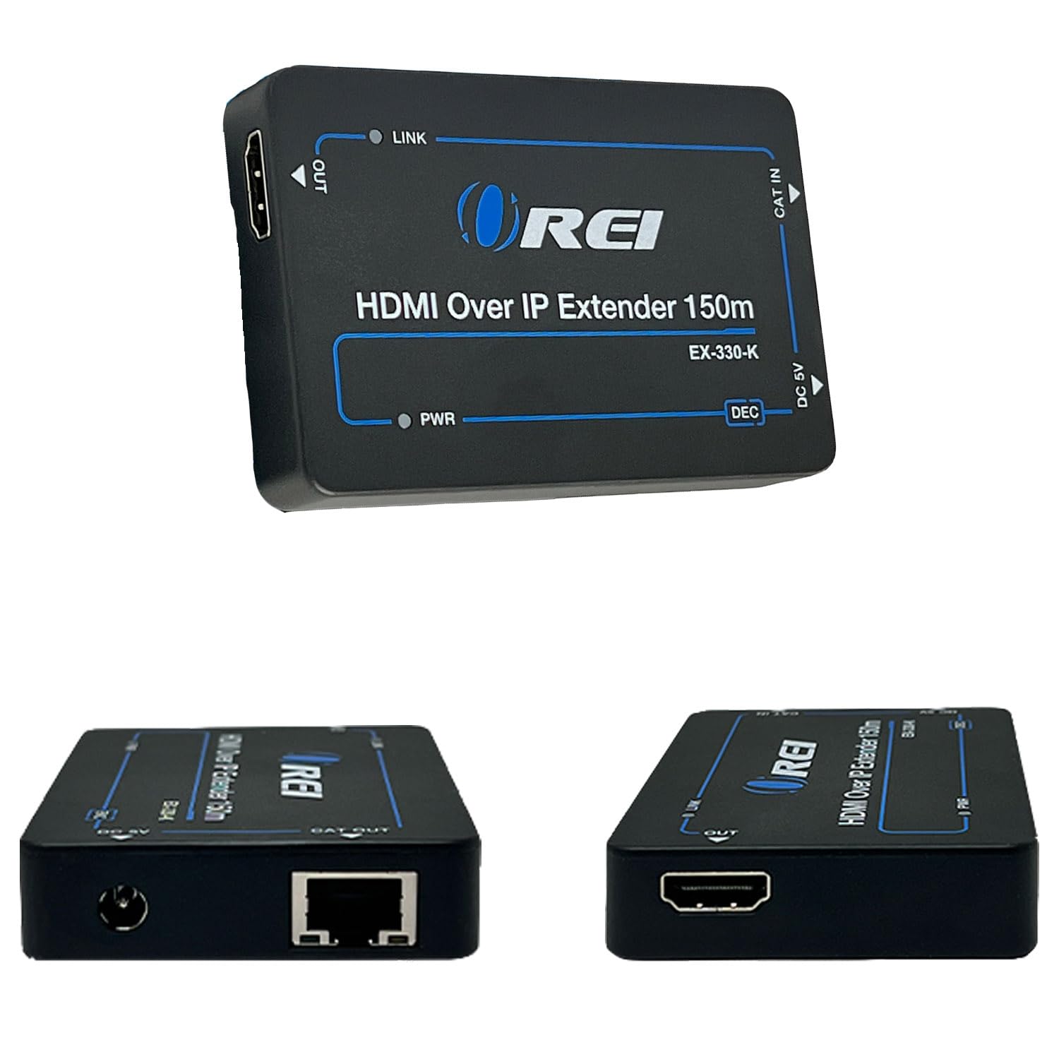 Orei – Extensor HDMI sobre sola Cat5e/Cat6 Cable One a muchos