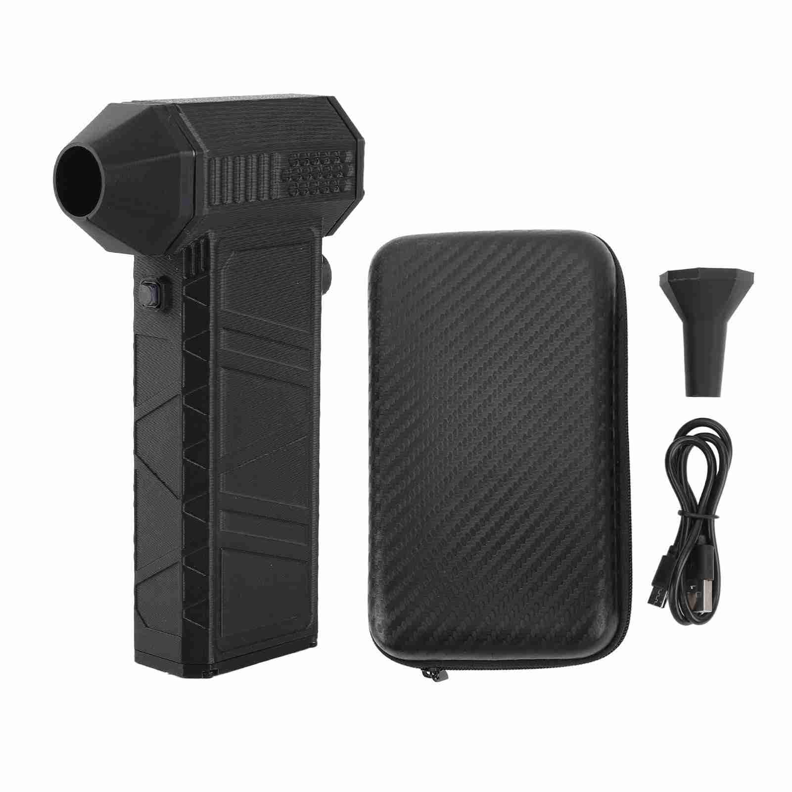 Soplador Seco a Chorro Portátil de Mano 130000RPM Brushle Jet Dry Blower Portátil de Mano 130.000 RPM Motor sin Escobillas Aspirador de Coche Plumero con Boquilla F Soplador Seco a Chorro de