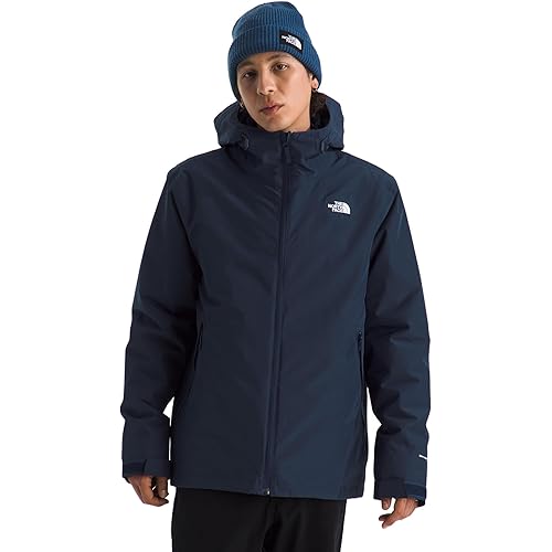 THE NORTH FACE Men's Carto Mono Triclimate Hooded Jacket Insulated Winter Coat, Wind & Water Resistant, Adjustable Hood