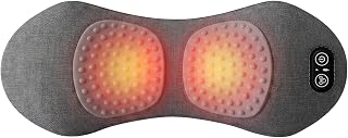 3 in 1 rückenmassagegerät, Electric Lendenwirbel Massagegerät mit Traction, Vibration Und Heat, Verstellbares Lendenwirbel-Traktionsgerät Mit intelligentem Steuerschalter, für Unteren Rücken, Nacken