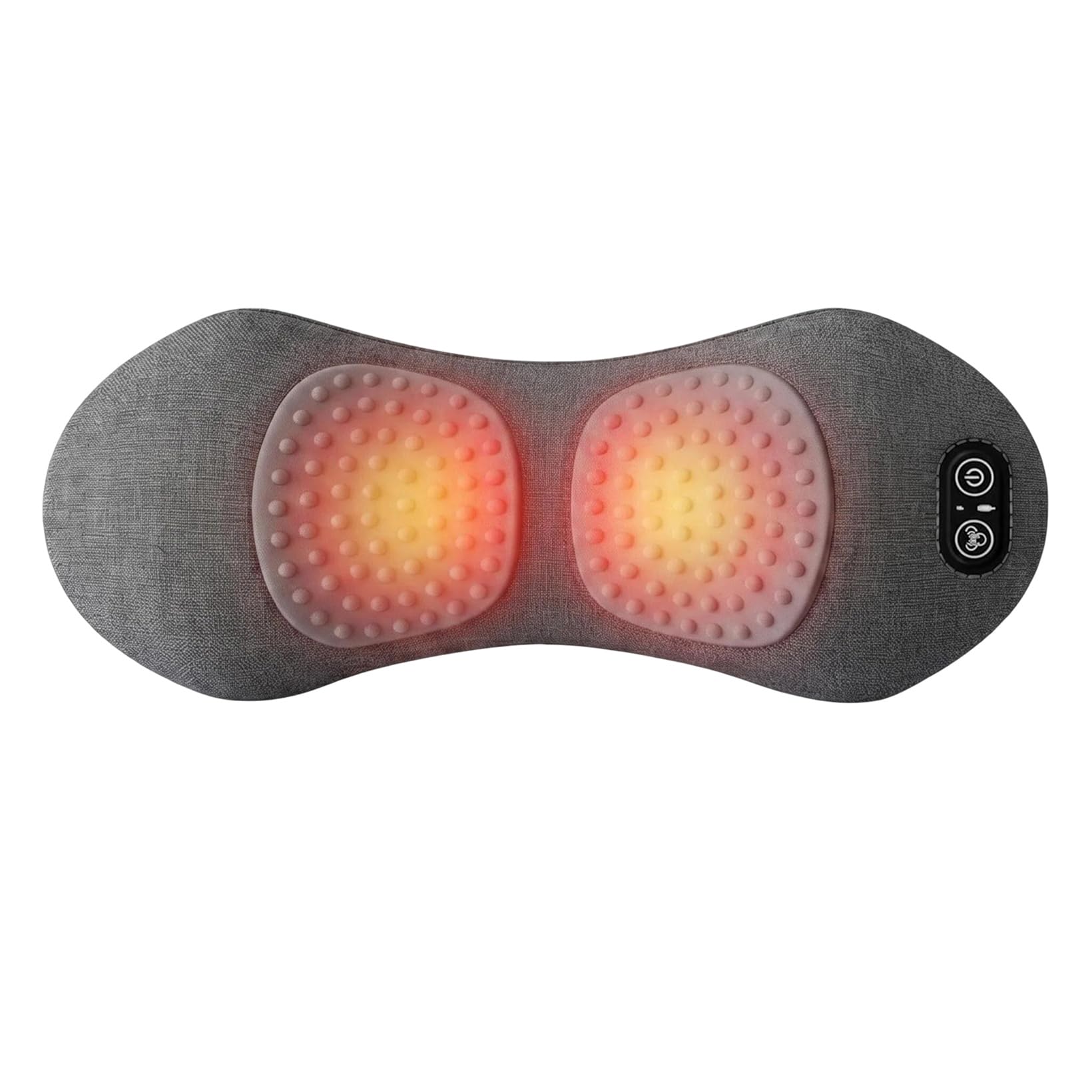 3 in 1 rückenmassagegerät, Electric Lendenwirbel Massagegerät mit Traction, Vibration Und Heat, Verstellbares Lendenwirbel-Traktionsgerät Mit intelligentem Steuerschalter, für Unteren Rücken, Nacken