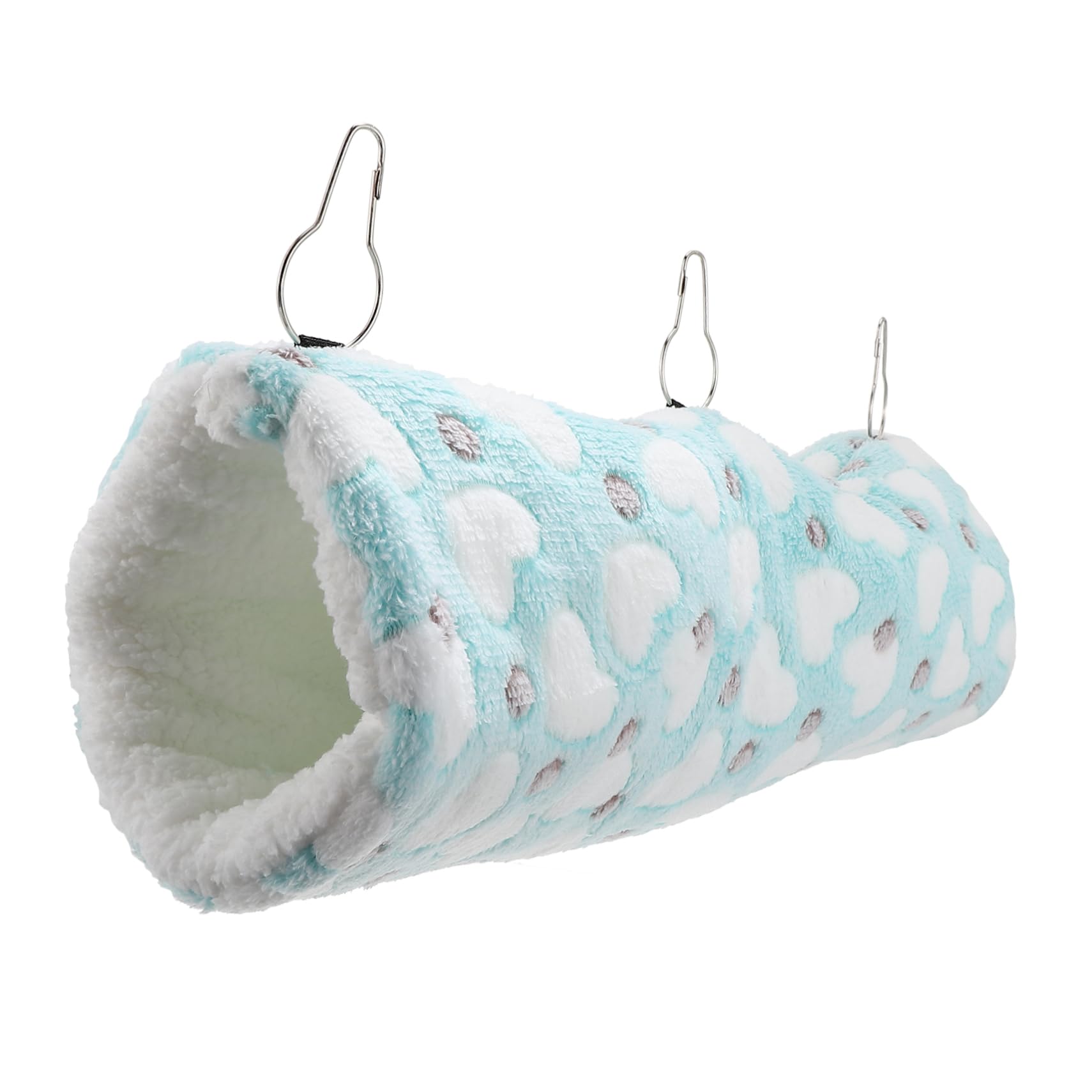 Mipcase Cozy Winter Warm Hamster Squirrel Tunnel Pet Sleeping Tunnel Hammock for Guinea Pigs Mice