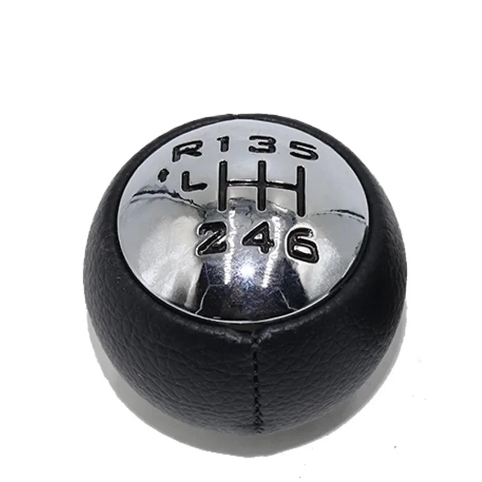 Tusgt 6 Speed Gear Shifter Knob Head For Citroen For Jumpy 1 2 I Ii 1995-2015 Gear Shift Knob Lever Gearbox Stick Shifter Leather Manual Selector Handle 5/6 Speed(6 Speed)