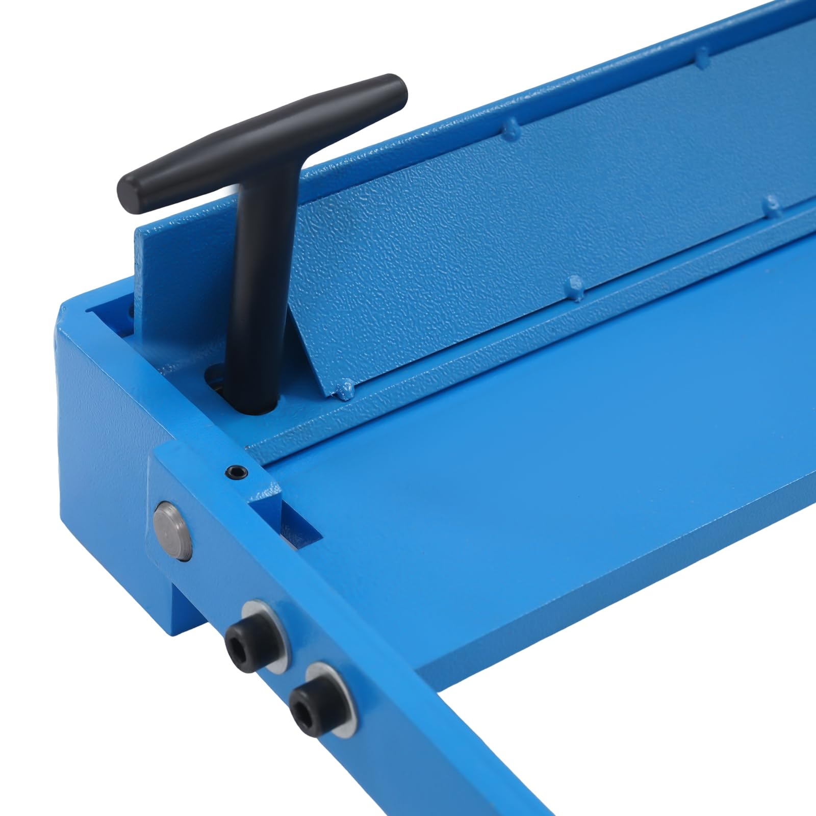 120° 630MM Blechbiegemaschine, Kohlenstoffstahl 1-1.2MM Biegekapazität Manuell Schwenk Abkantbank Biegemaschine Abkantmaschine für Kohlenstoffstahl Kupferblech Aluminiumblech Werkstatt