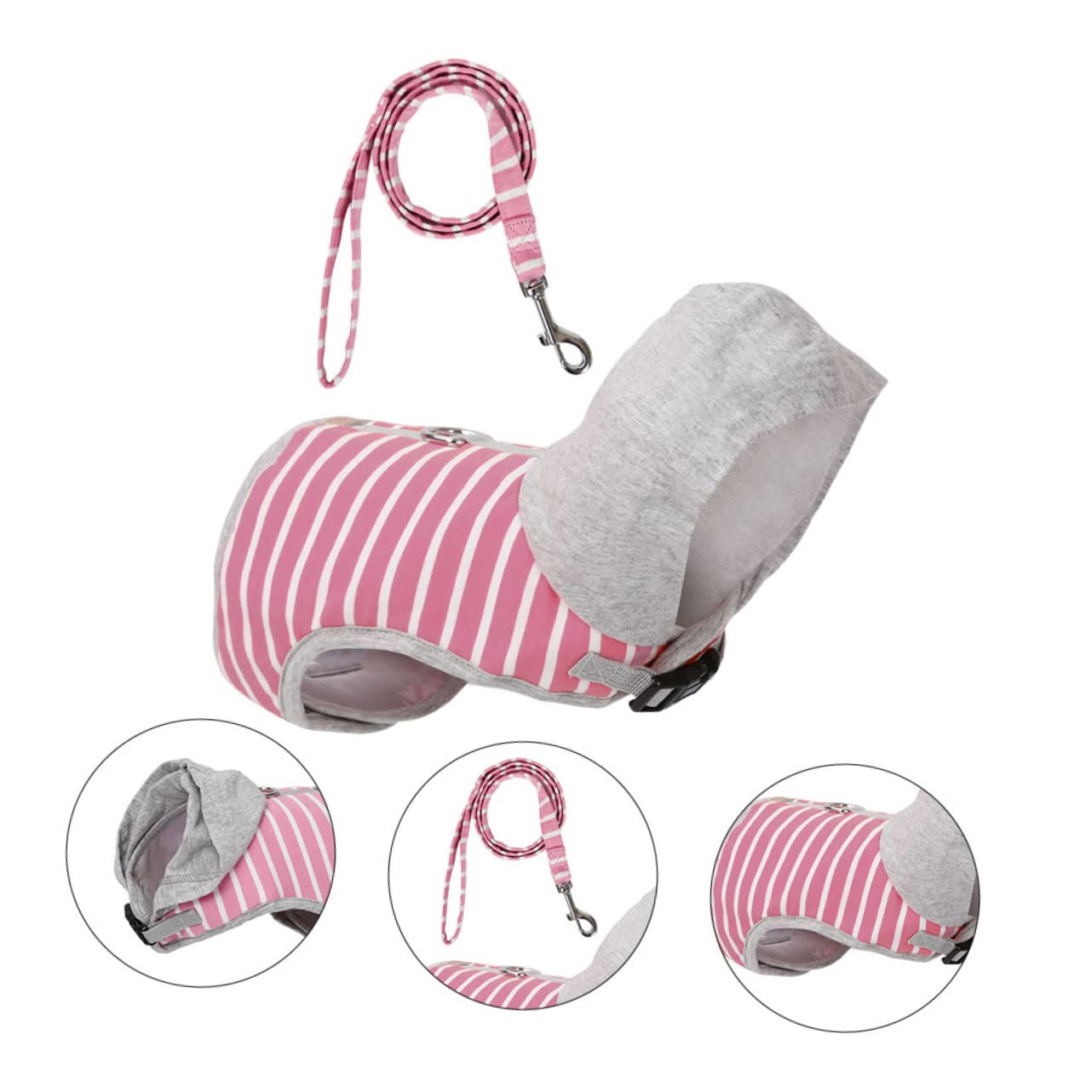 VANZACK 2stücke Pet Mit Atmungsaktive Weste Im No-Pull Design Für Katzen Verstellbar Für Sicheres Spazierengehen Und Erhältlich