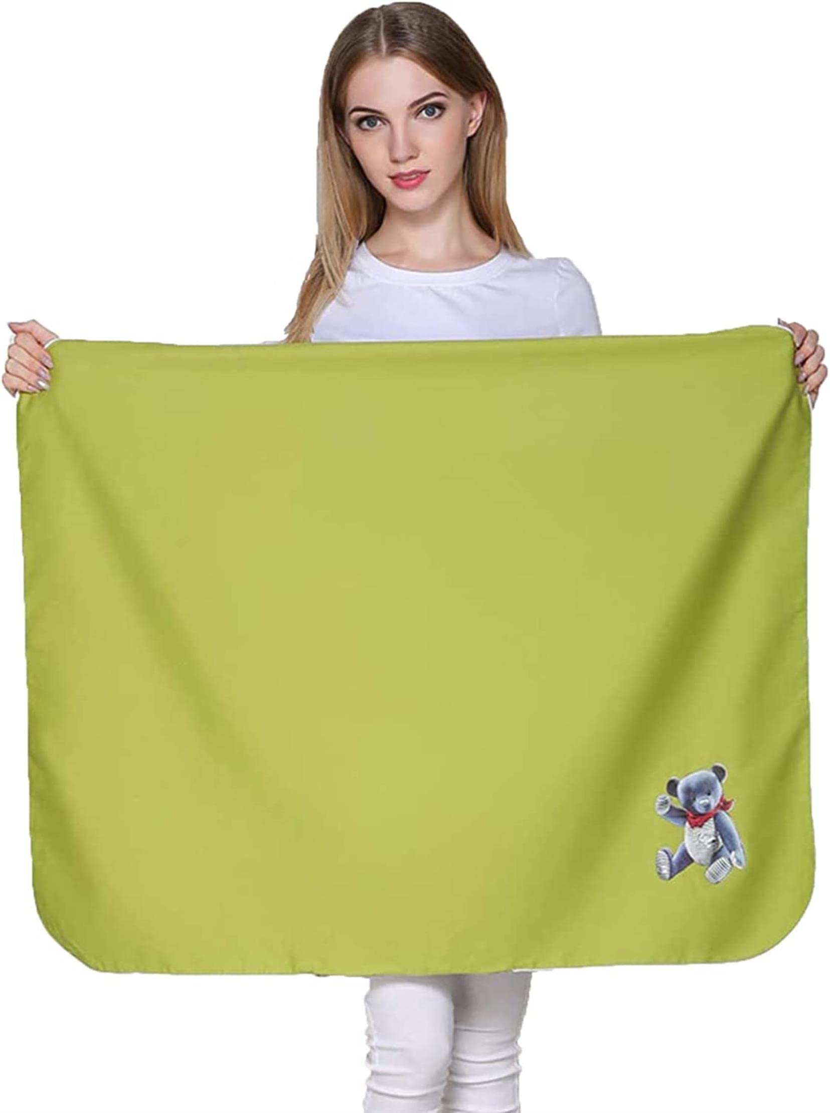 Couverture Anti-Rayonnement en Fibre;Argent, Couverture De Protection Contre Les Rayonnements Électromagnétiques EMF pour Femmes Enceintes Amovible Et Lavable