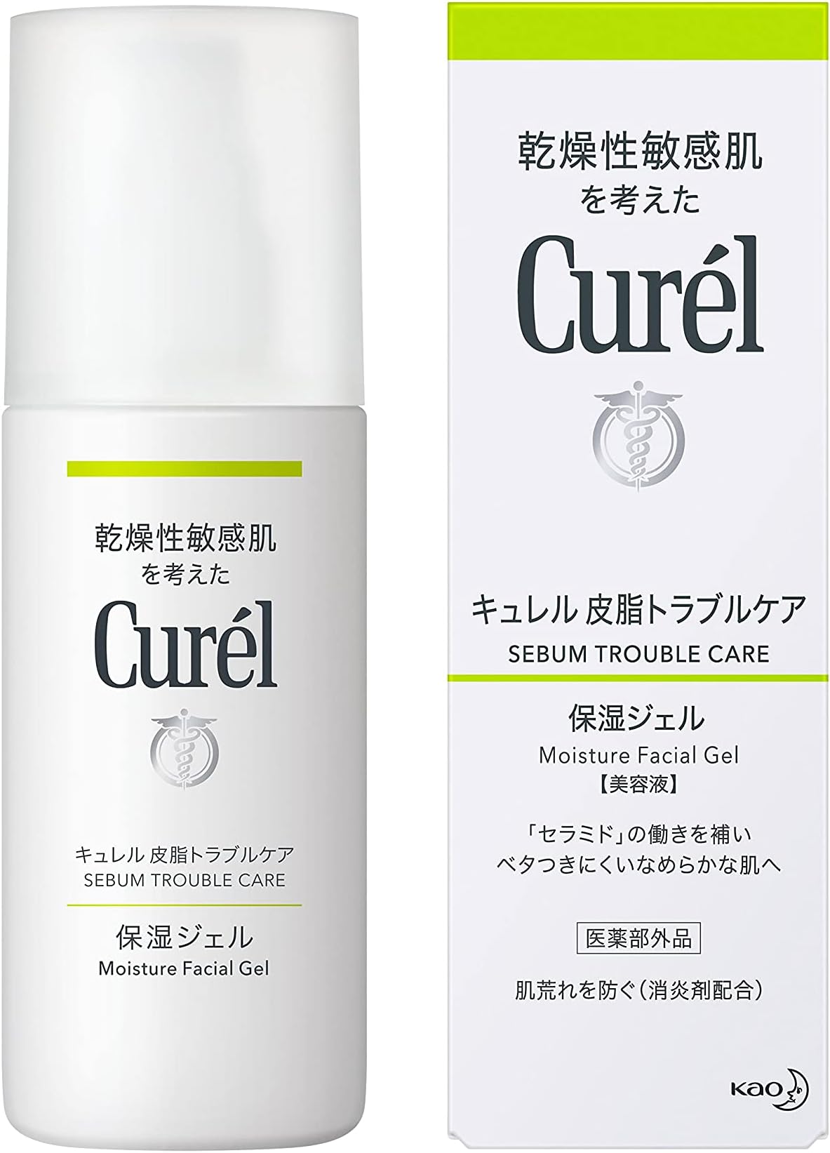 Curél Sebum Trouble Care Moisturizing Gel, 120 ml
