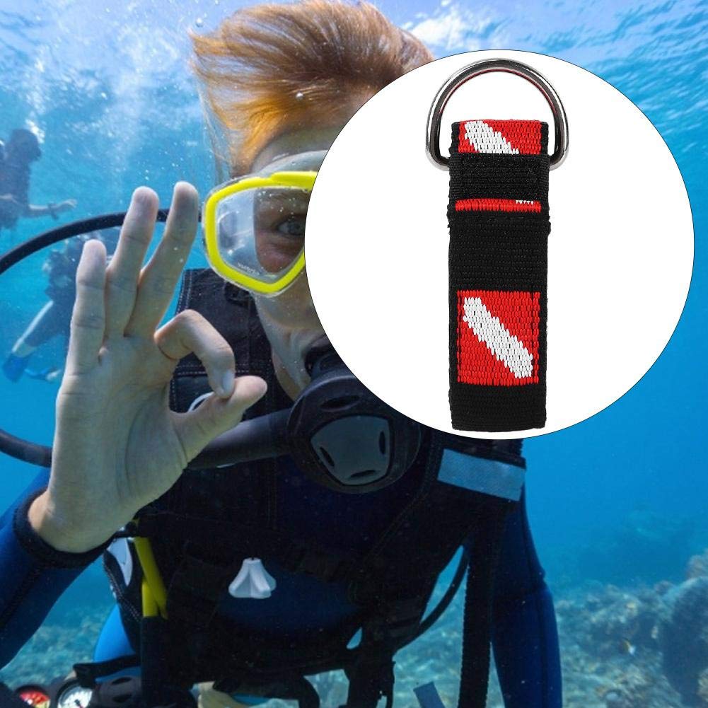 Keenso Dragonne De Plongée Universelle Avec Clip Et Anneau En Forme De D Par Defaut