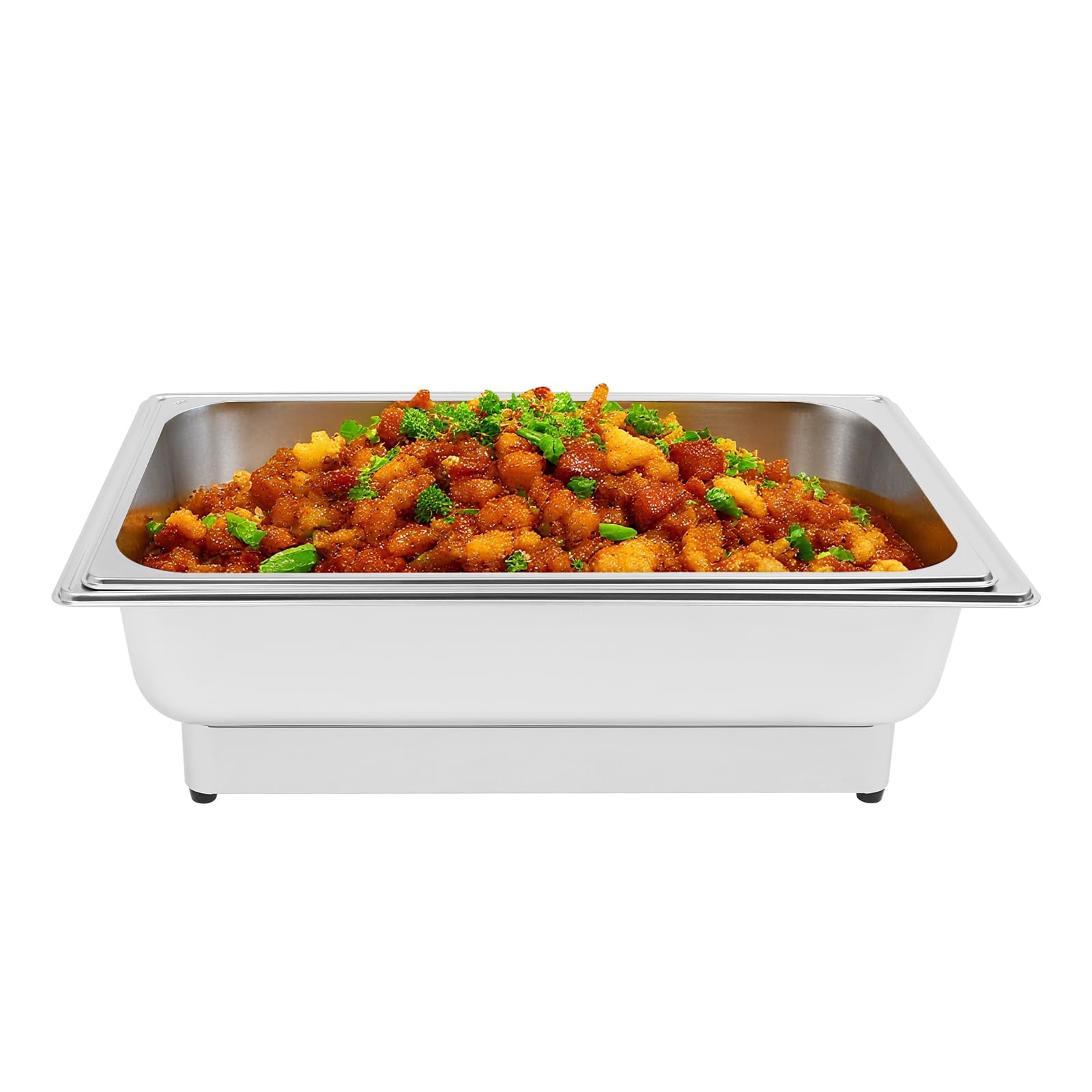 Chafing Dish Set da 13,5 l, per buffet, 600 W/50 Hz, 30 – 110 °C, scaldavivande per buffet, snack bar, feste di famiglia, banchetti per hotel, 56 x 36 x 18 cm