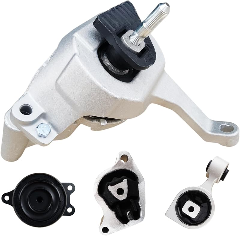Kit de coxins do motor e câmbio Yllhaoyuan para Nissan Altima 2.5L 2007–2017 – 4 peças