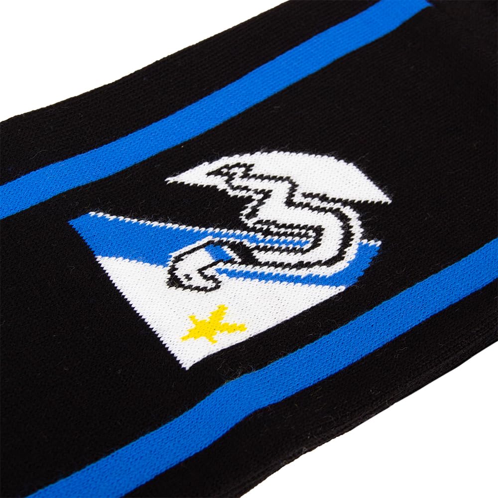 Inter Scarf Acrylic Sciarpa Taper Collection Unisex Adulto Nero One Size