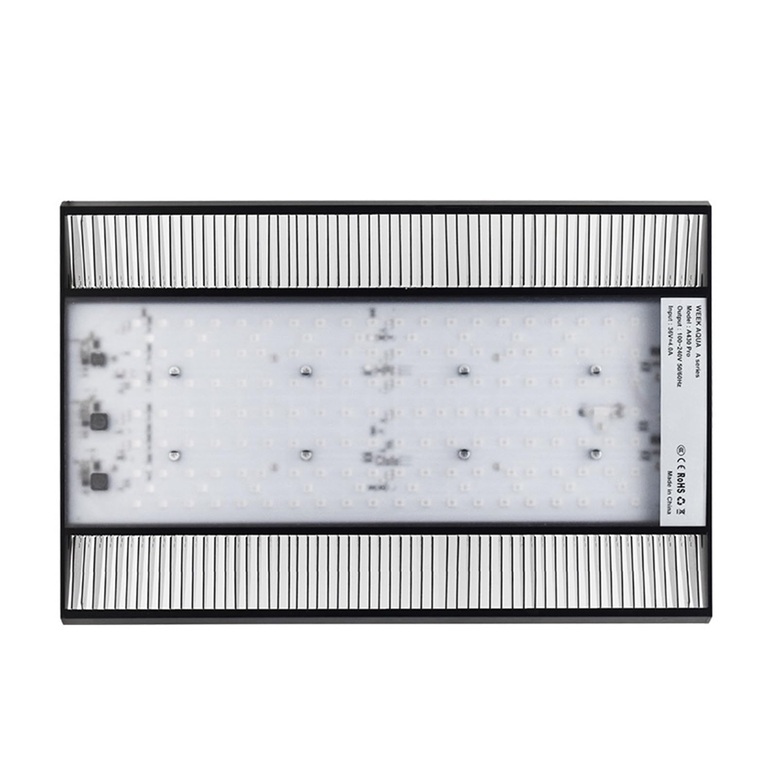 oświetlenie akwarium A430Pro oświetlenie LED do akwarium i płyta cieniująca pełne spektrum sadzone akwarium roślina wodna światło z kontrolą do akwarium roślinnego(Style 1)