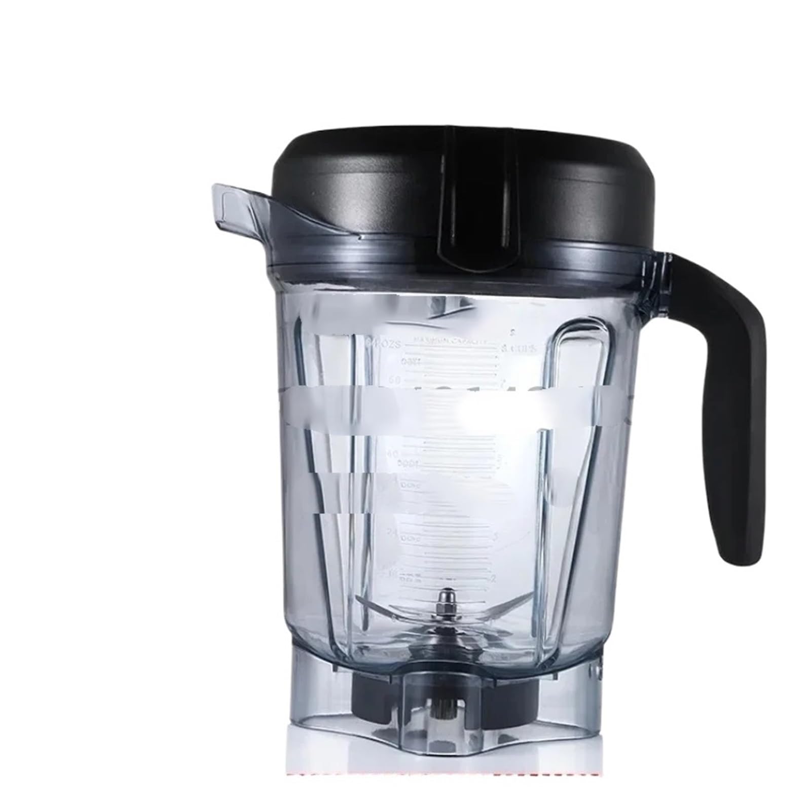 Tazza contenitore da 2 litri con coperchio a lama, compatibile con Vitamix