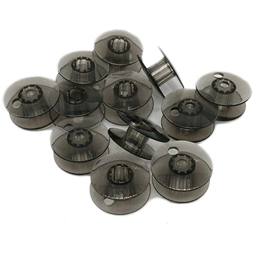 HONEYSEW 20pcs Inspiration Top Quality Plastic Bobbins 359838-900 for Singer4210 4212 4205
