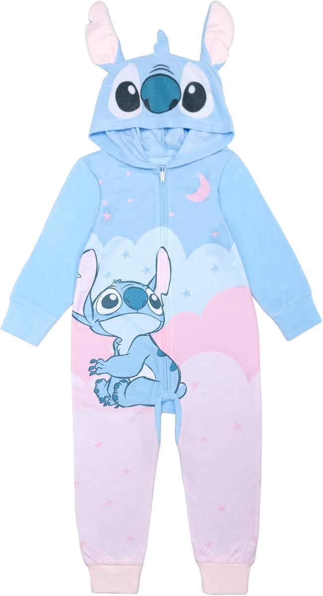 Disney - Manta con capucha para niñas, pijama cómodo, suave y lindo para niños