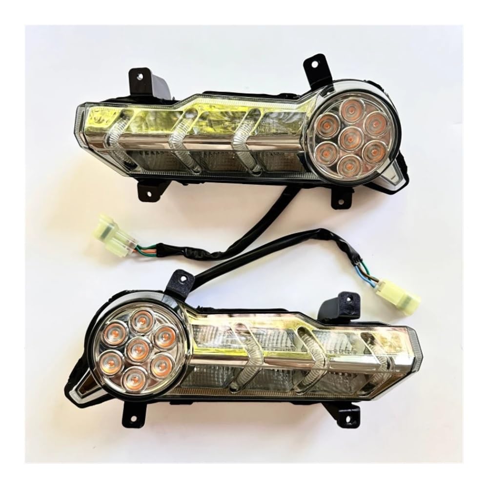 Hinten Links/Rechts Rücklicht Rücklicht von 2017-2020 Jahr Gelb Stecker for CFMoto Cforce 800 1000 ATV Quad 9AWA-160210 9AWA-160220(Left and Right)