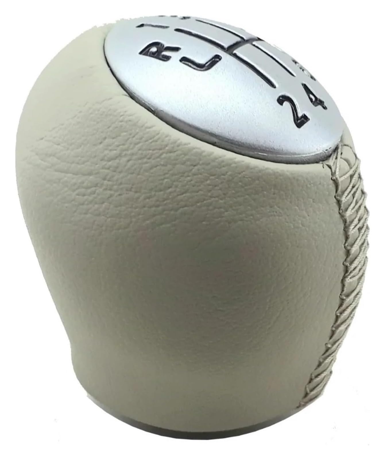 Per M&EGANE 3 2009-2016 Pomello Del Cambio Manuale A 6 Marce In Pelle Beige Pomello Del Cambio Leva Pomello Cambio