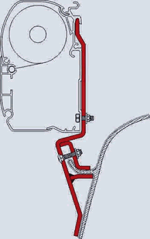 Fiamma 98655‐017 Kit Staffe