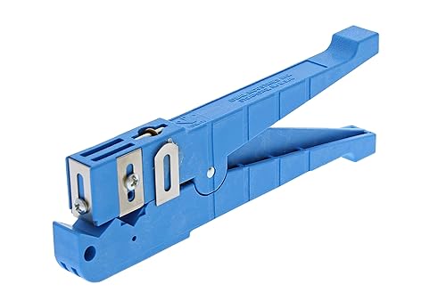 Miniatura 4 de IDEAL Industries, Inc. 45-164 Ringer - Pelacables de hoja ajustable, herramienta de pelado de cables para cable de 14 pulgadas - 916 pulgadas, color