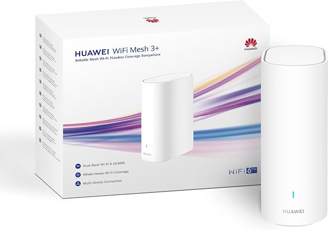 HUAWEI WiFi Mesh 3+ Router Wi-Fi 6 AX3000 Doble Banda