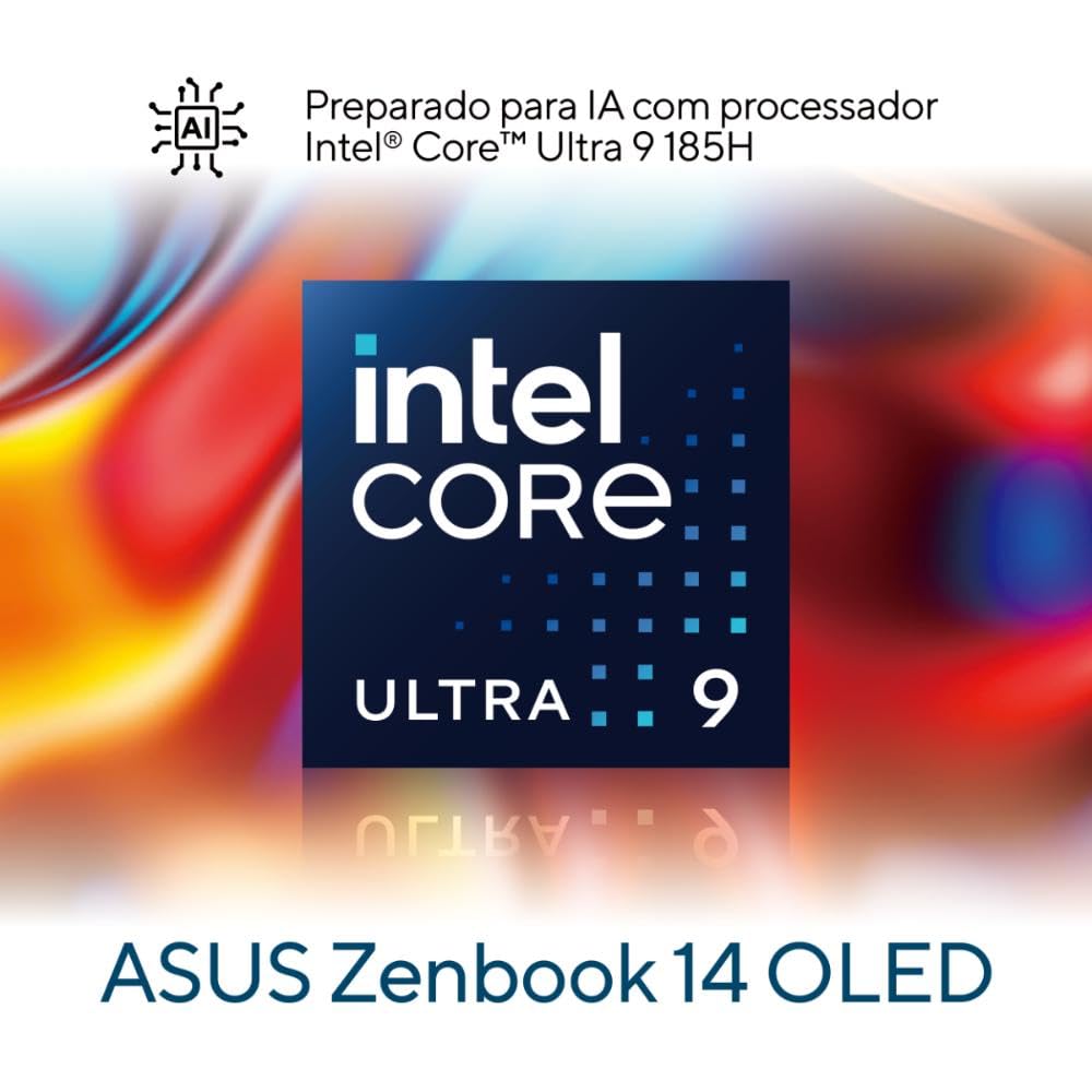 Notebook ASUS Zenbook 14 OLED UX3405MA Intel Core Ultra 9 185H AI