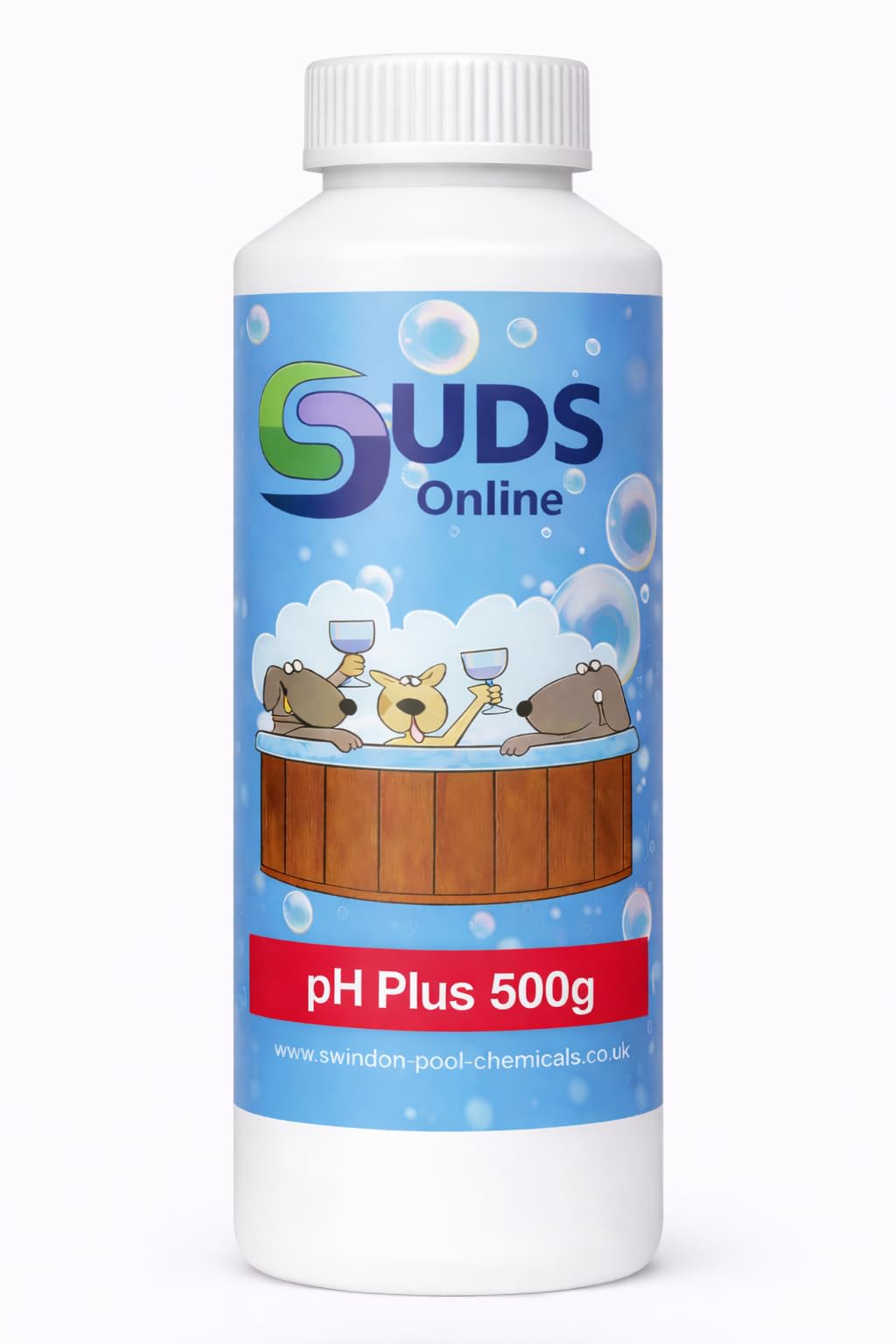 500G pH Plus (Increaser) for Swimming Pools, Spas and Hot Tubs