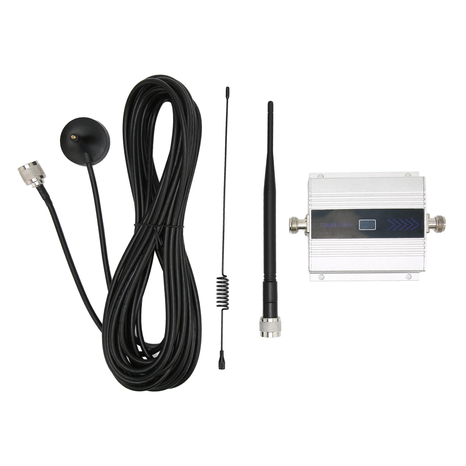 Amplificateur de de Téléphone Portable, Répéteur de Téléphone Portable Facile à Installer, Réglage Automatique de la Fréquence de Gain en Alliage d'aluminium pour Le