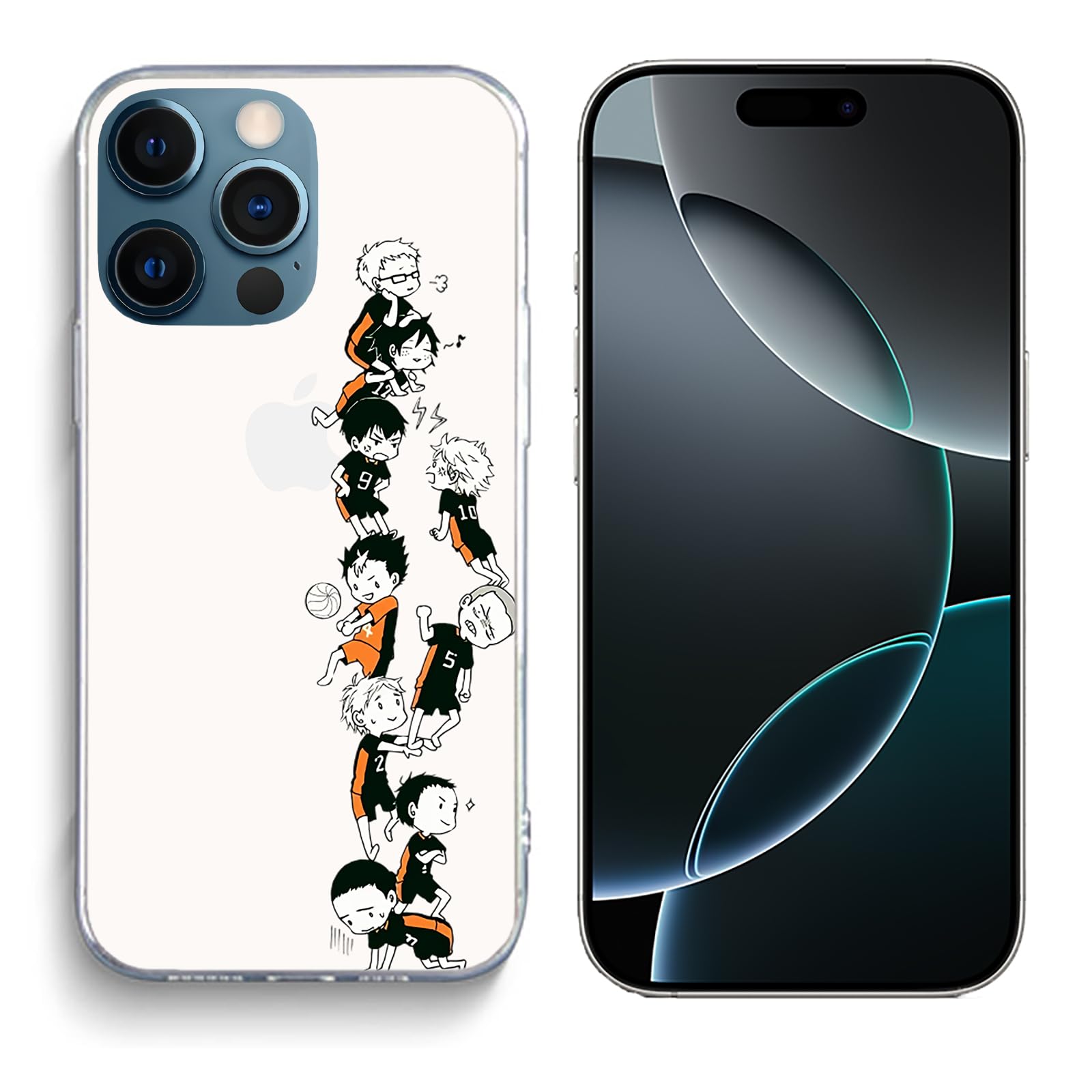 Amazon.co.jp: ハイキュー スマホケース iphone16eケース クリアケース