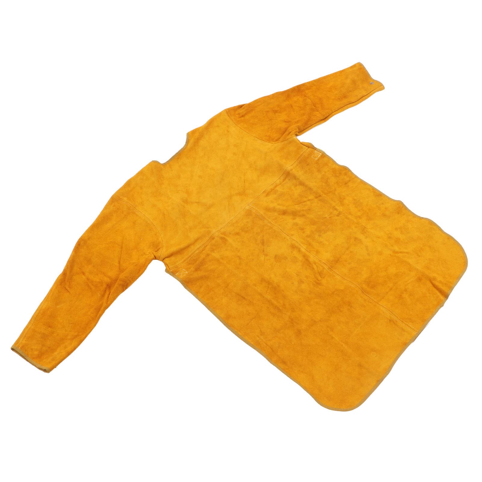 Chaqueta de Soldadura Delantal de Soldadura de Cuero Artificial
