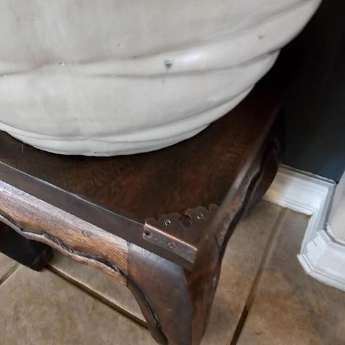 Miniatura 7 de dophee 4 protectores decorativos de esquina, cubiertas de seguridad de borde de estilo retro para marcos de fotos, álbum, caja de joyería, caja de