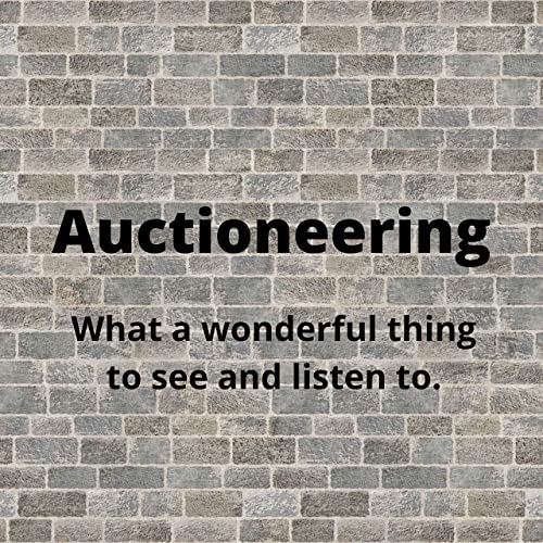 Auctioneering with song