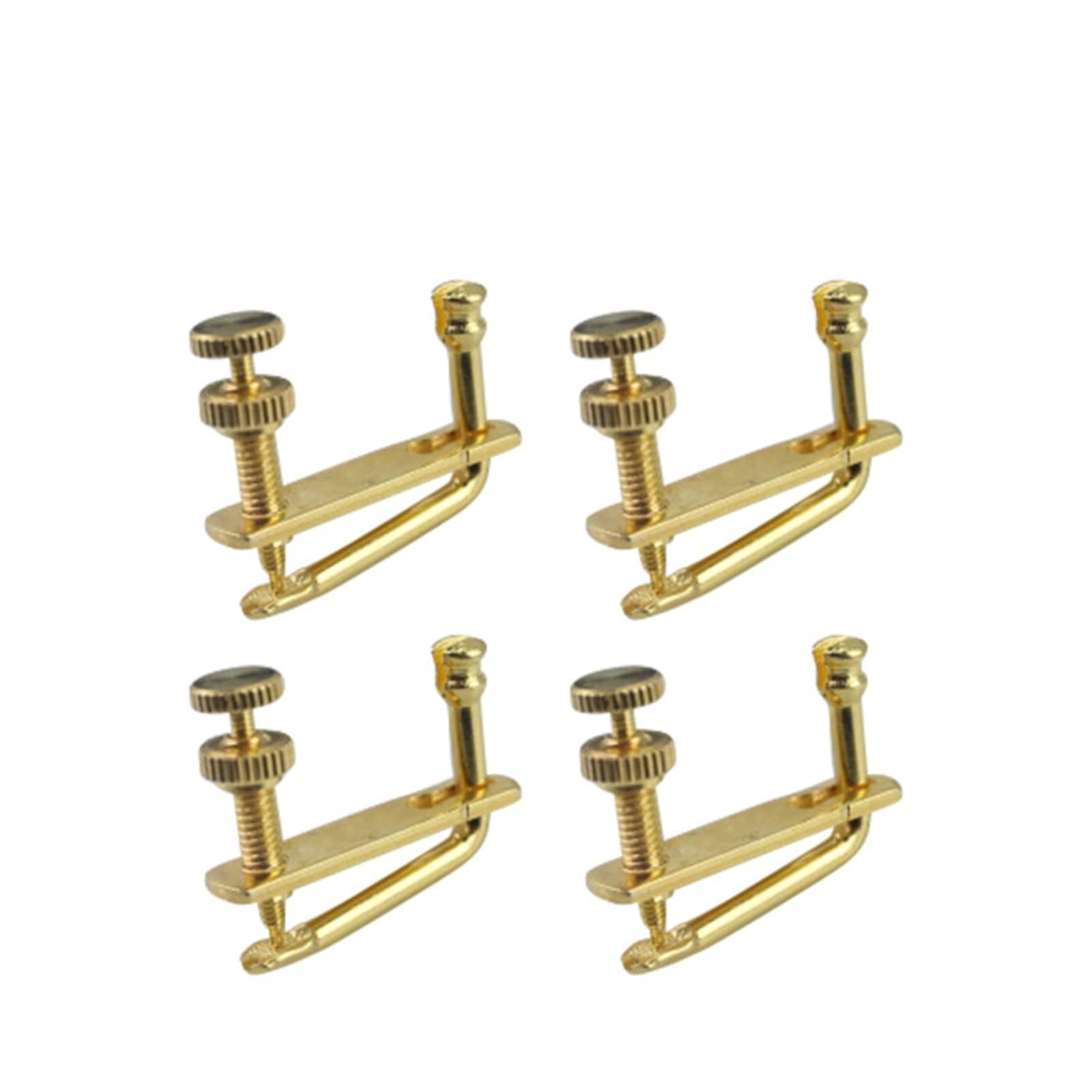 Accordatore fine per violino per una facile accordatura Accessori per violino Accordatore fine professionale pezzi di ricambio per violino (Size : C4PCS 1/2 1/4)