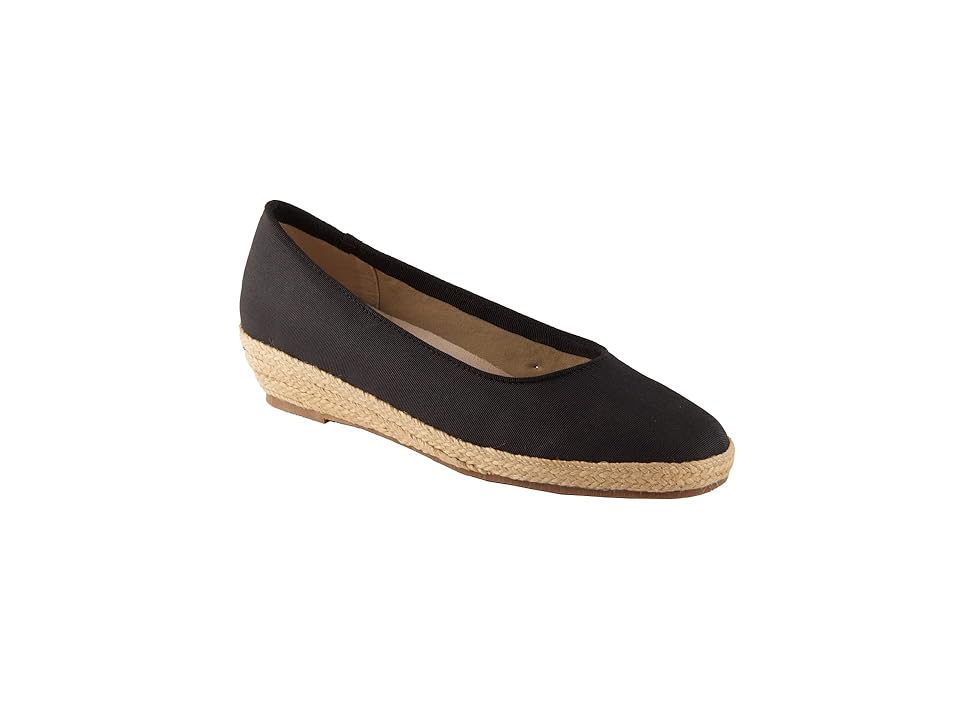 David Tate Stroll (Black Fabric) High Heels INTERNATIONAL SHIPPING