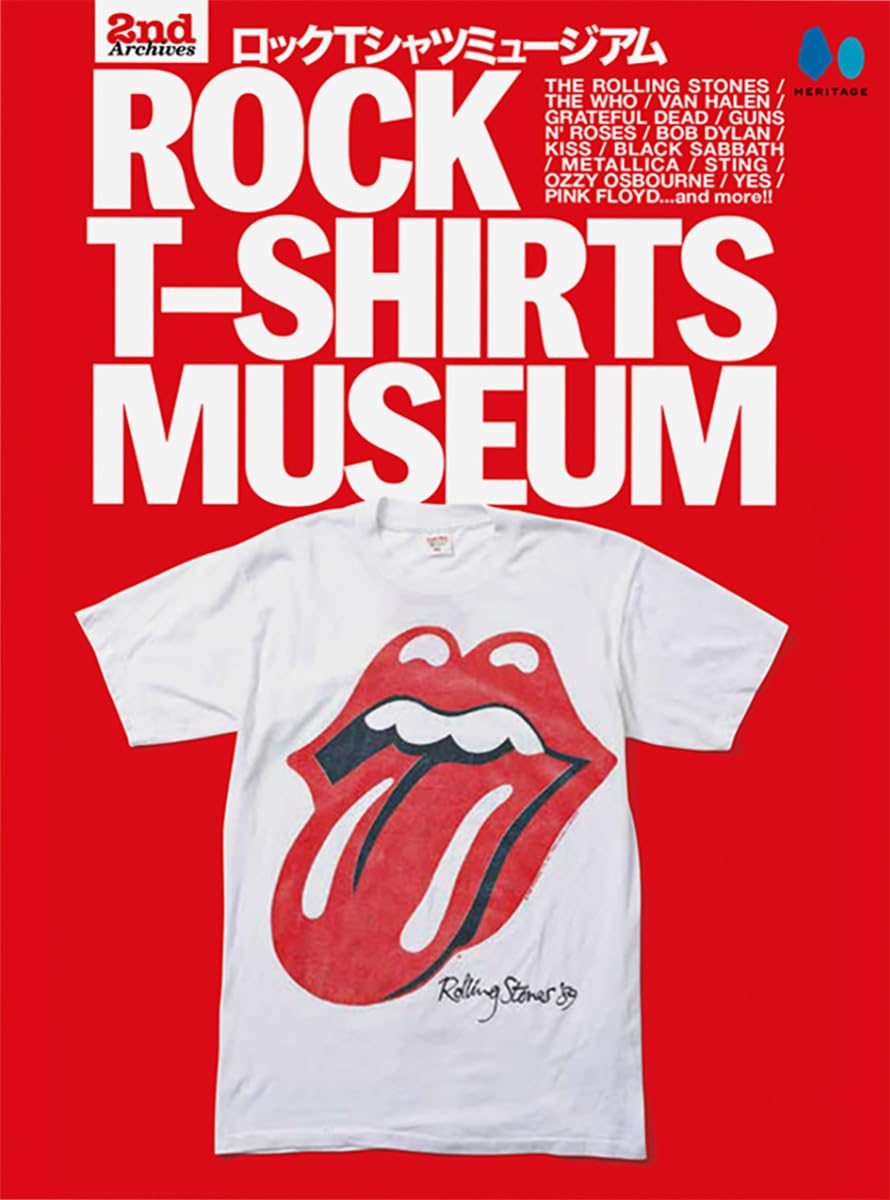 Amazon.co.jp: 【復刻版】ROCK T-SHIRTS MUSEUM : 2nd編集部: 本
