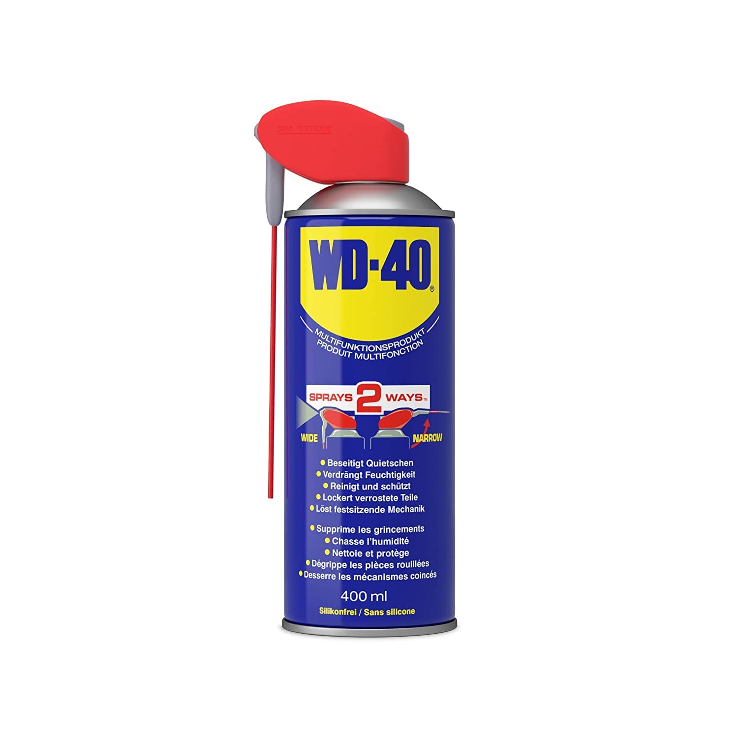 WD-40 Produit multifonction Smart Straw 12 x 400 ml