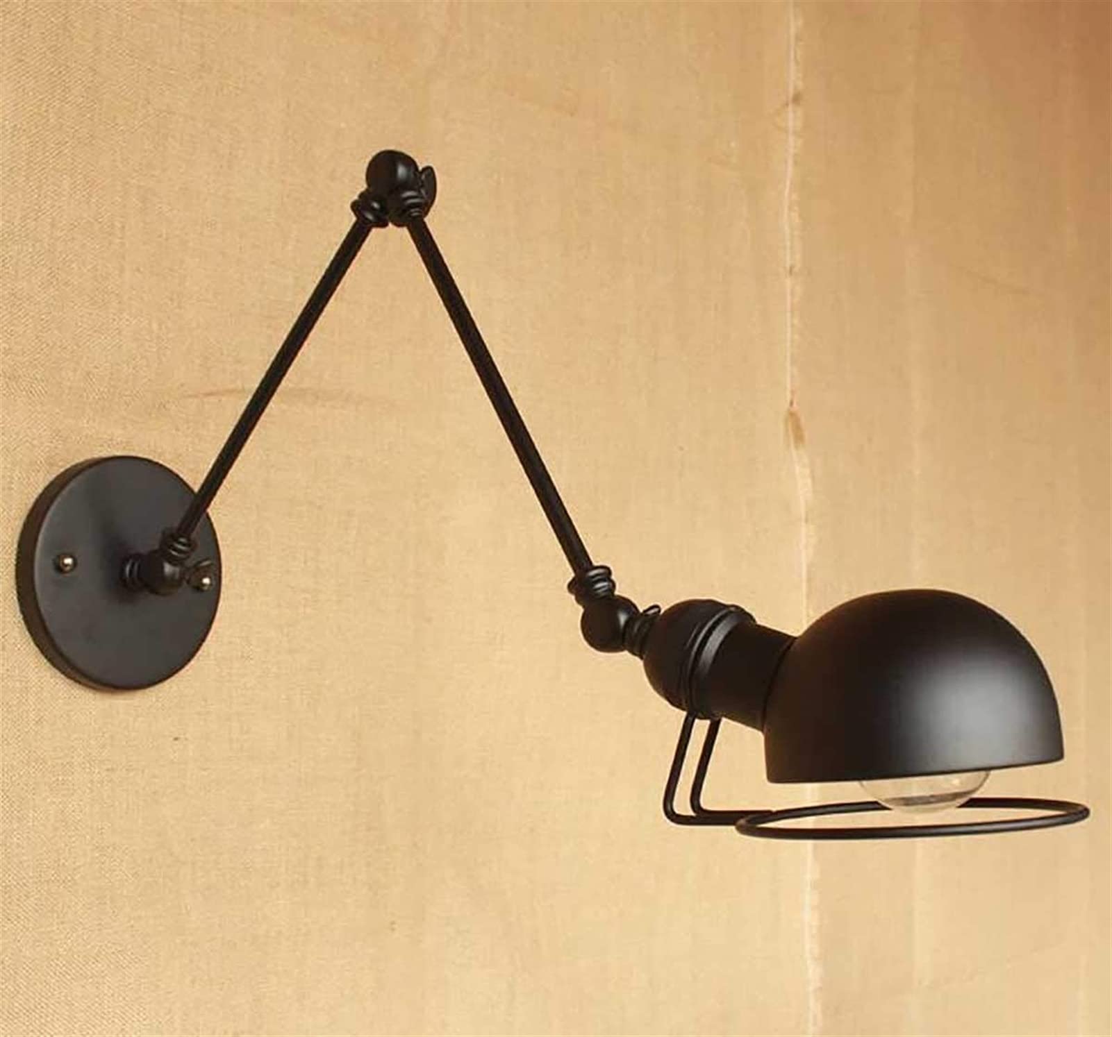 Lámpara De Pared De Brazo Largo Retro Industrial Clásico De 2 Secciones, Lámpara De Pared De Balancín Estadounidense, Aplique De Pared, Estudio, Bar, Cafetería, Estudio, Decoración De La Habitación