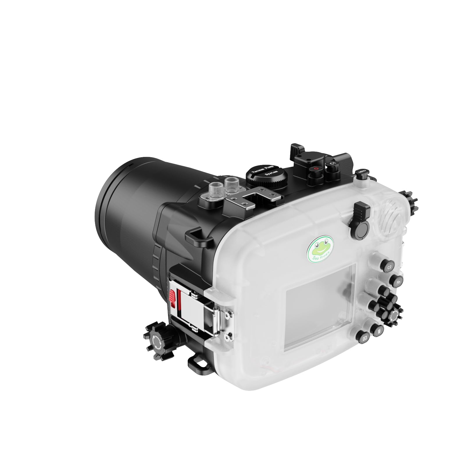 Amazon | Sea Frogs 水中カメラハウジングキット Sony ZV-E1用 40M/130