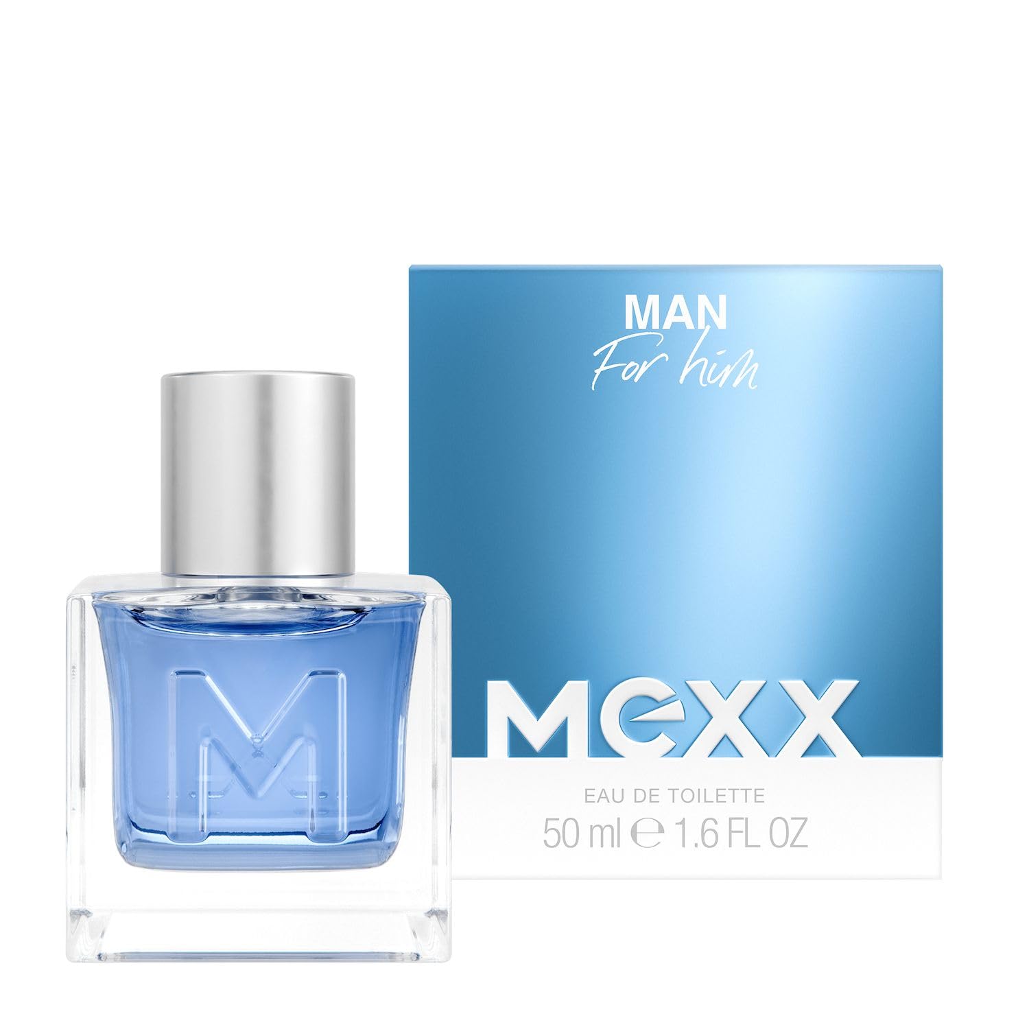 Mexx Man Woda Toaletowa dla Mężczyzn, o Świeżym, Aromatycznym, Drzewnym Zapachu, 50 ml