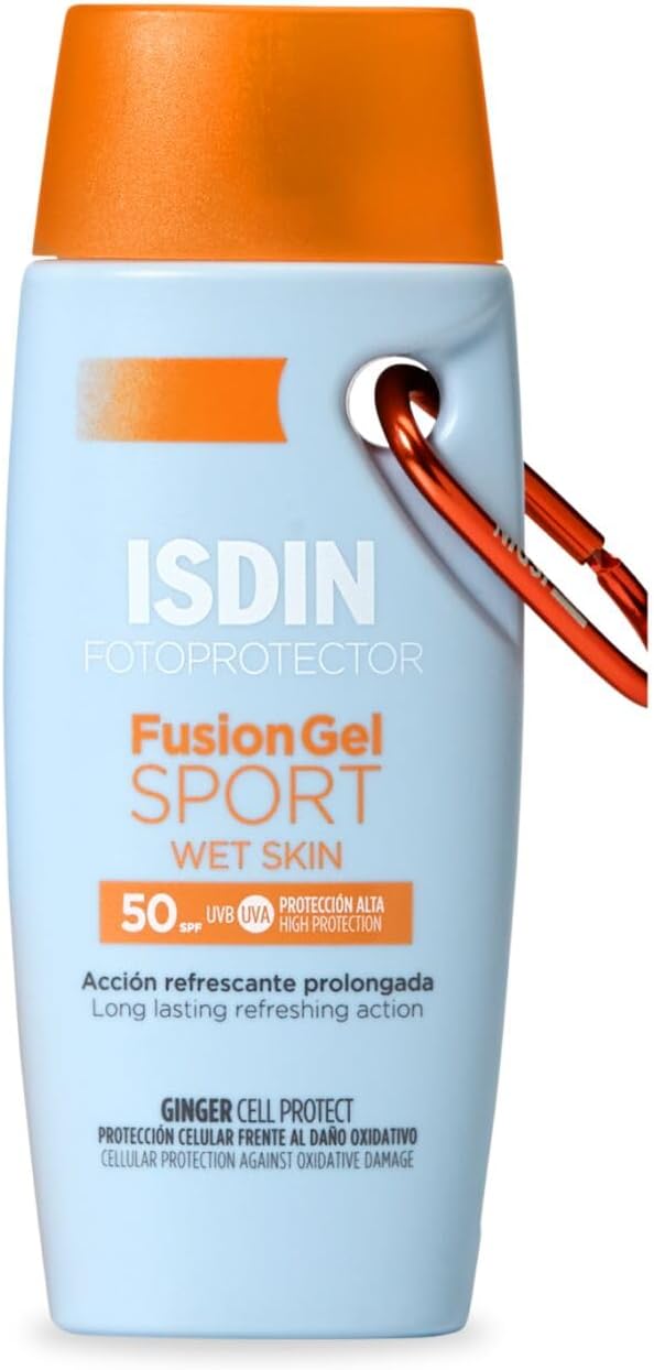 Fusion Gel SPORT SPF 50+ 100ml | Body sun gel cream designed for sports use | Ultra-light and cooling 100 ml