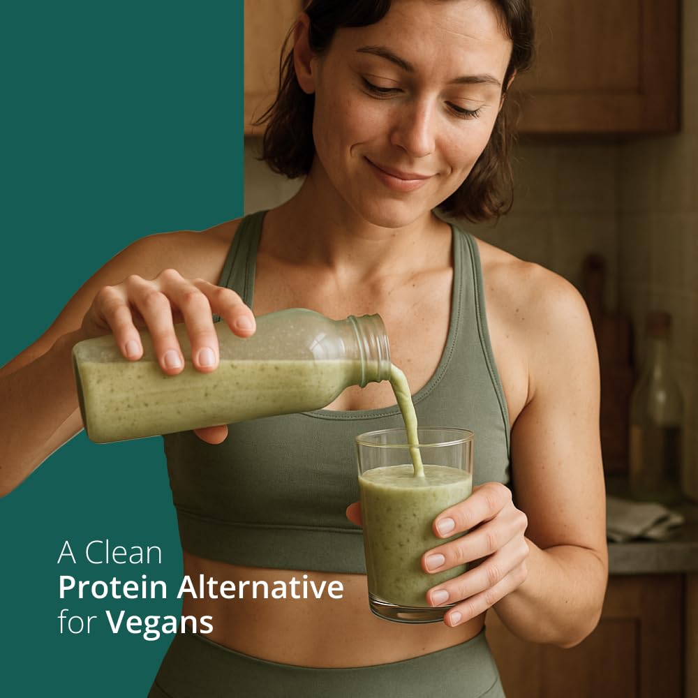 Intenson Proteine di Canapa Bio, 500 g, Biologico Certificato UE, Alto Contenuto Proteico, Supporta il Mantenimento e la Rigenerazione Muscolare, Vegano, Senza Glutine, Senza Additivi, Senza Lattosio