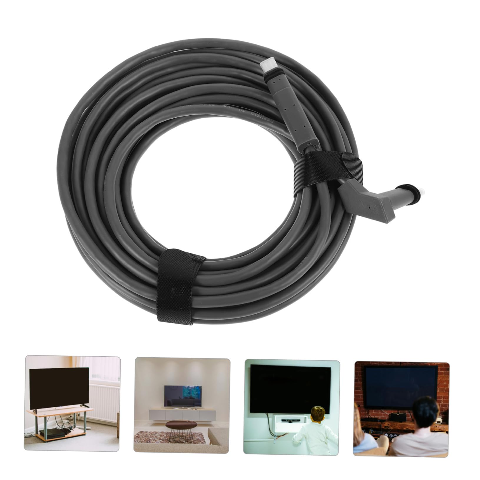 Homoyoyo Rallonge de Câble Ethernet Cat 6 pour Équipements de Communication, Connexion Stable, Transmission Rapide, 2 Usages École et Bureau